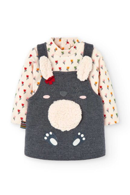 Kız Newborn Salopet Set