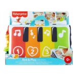 MATTEL FP JIMN. MERK-MAT HND54 ISIKLI MUZIKLI YUMUSAK PIYANO-1