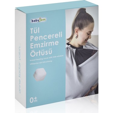 Emzirme Örtüsü...Tül Pencereli