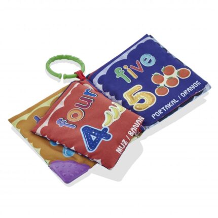 Kitap...Hışırtılı Hayvan ve Meyve Desen