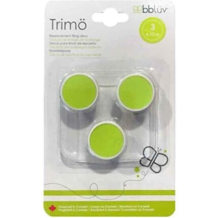 Trimö (Yeşil) - Pilli Tırnak Törpüsü Yedek Uç Step 3 (6-12m)