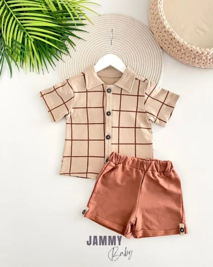 BEBEPAN 4492 ŞORT TAKIM GÖMLEK