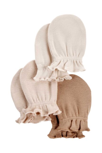 Layette Bebek 3'lü Eldiven Set