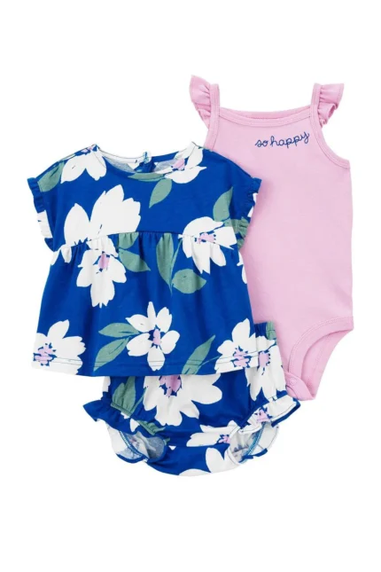 Kız Bebek Alt Üst Set