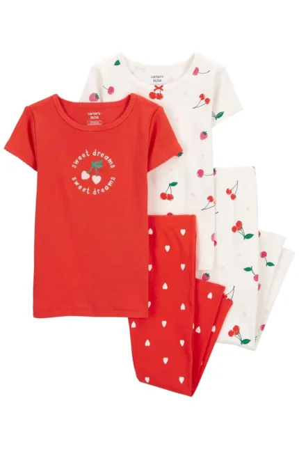Küçük Kız Çocuk Pijama Set