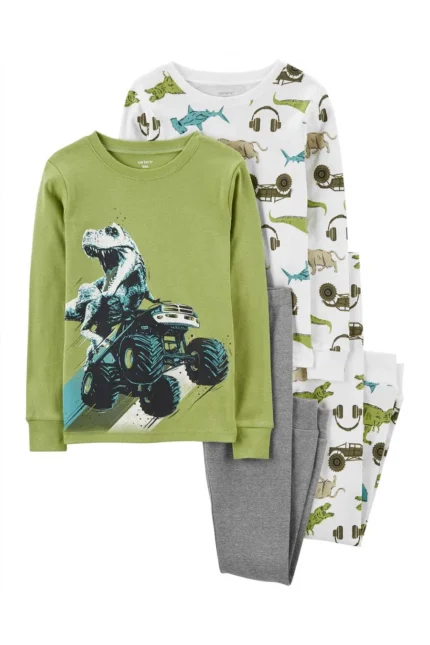 Erkek Çocuk 4'lü Pijama Set