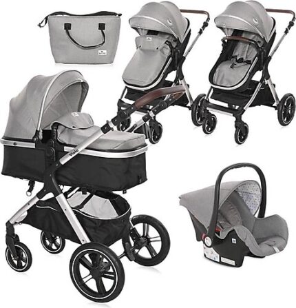 LORELLİ 2302-2303-2304  3LÜ SET VİOLA BEBEK ARABASI