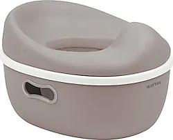 Nattou Dropy Bebek Bezi Çöp Kovası - Kahverengi