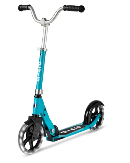 MICRO SCOOTER CRUISER LED AQUA